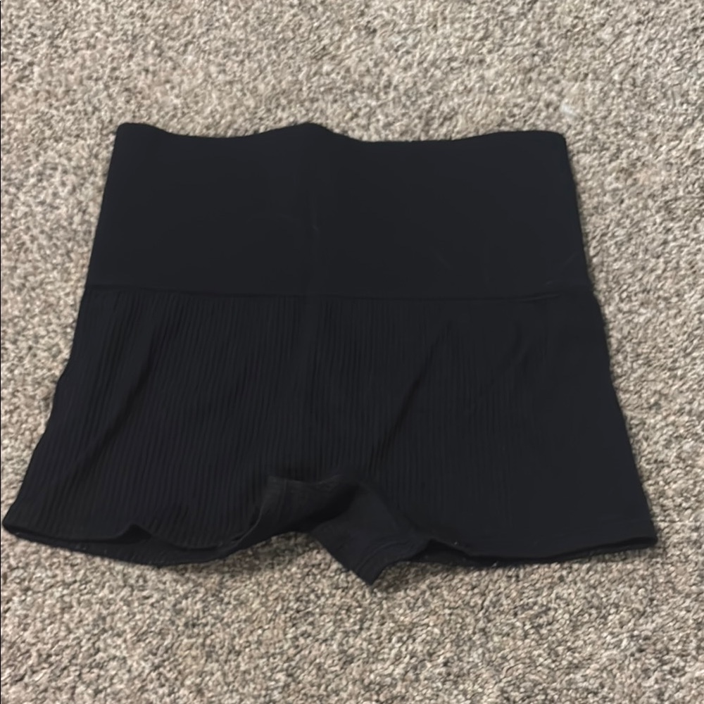 Colsie Black High Waist Athletic Shorts